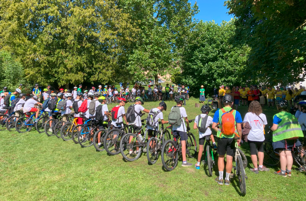 Pélé VTT 2024 Église Catholique en Seine et Marne